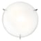 Access Lighting Zenon, Flush Mount, Brushed Steel Finish, Opal Glass 20662-BS/OPL - alternate 1